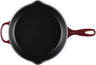 Le Creuset Bratpfanne Signature Garnet- ø 23 cm - Emaillierte Antihaftbeschichtung