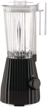 Alessi Mixer Plissé - 5 Geschwindigkeiten + Turbostufe - schwarz - Michele de Lucchi - 1.5 Liter - MDL09 B