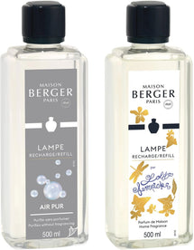 Maison Berger Navulling - voor geurbrander - So Neutral + Lolita Lempicka - 2 x 500 ml