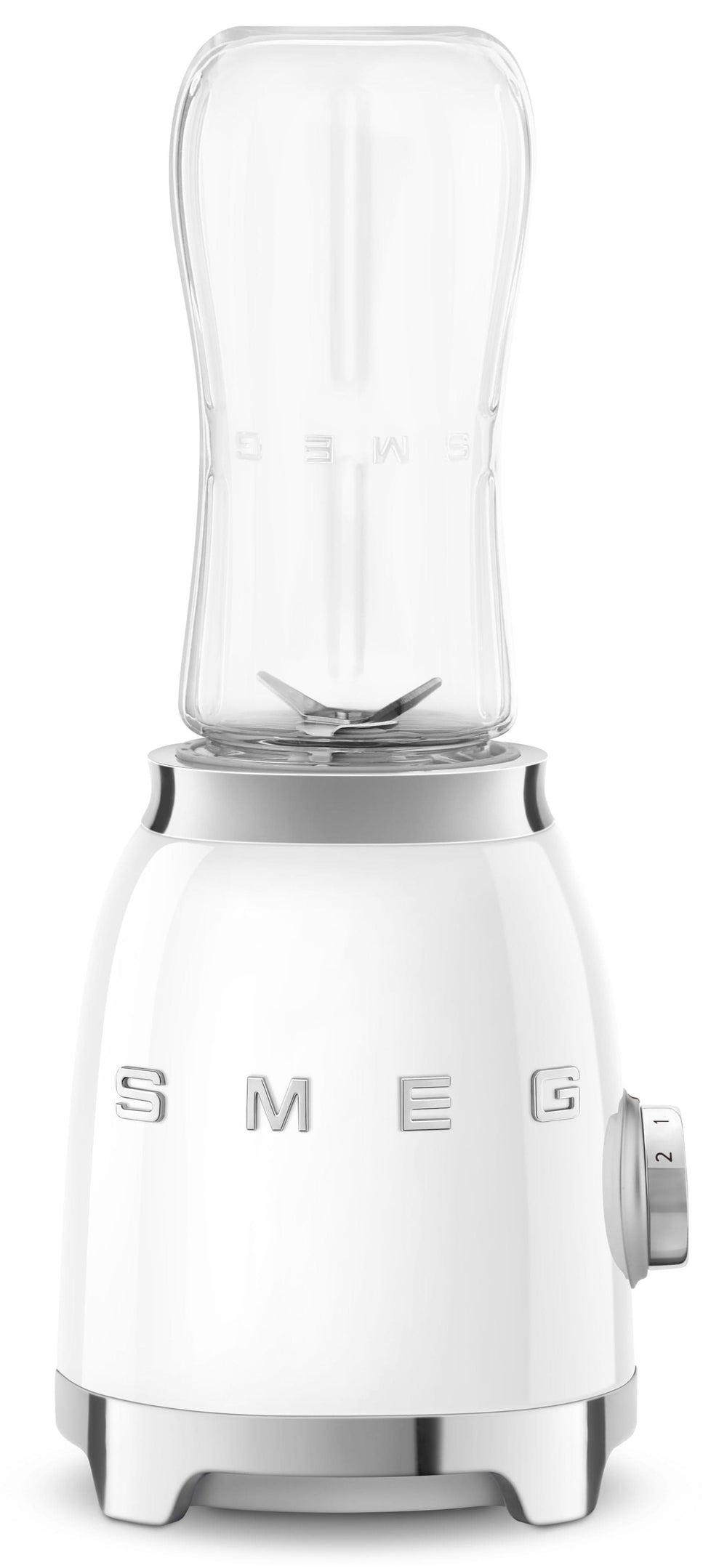 SMEG Smoothie-Mixer – kompakt – Weiß – 600 ml – PBF01WHEU