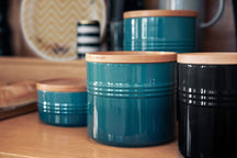 Le Creuset Vorratsbehälter Deep Teal - ø 10 cm / 540 ml