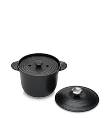 Le Creuset Reiskocher / Cocotte Every - Tradition - Matt Schwarz - ø 18 cm / 2 Liter