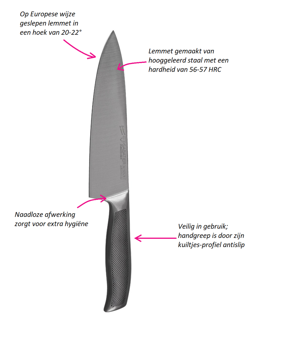 Diamant Sabatier Santokumesser Riyouri 17 cm