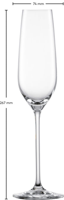 Schott Zwiesel Champagnergläser Fortissimo - 240 ml - 4 Stück