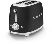 SMEG Toaster – 2 Schlitze – Mattschwarz – TSF01BLMEU