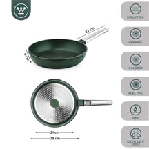 Westinghouse Bratpfanne Performance Gracious Green - ø 28 cm - Standard Antihaftbeschichtung