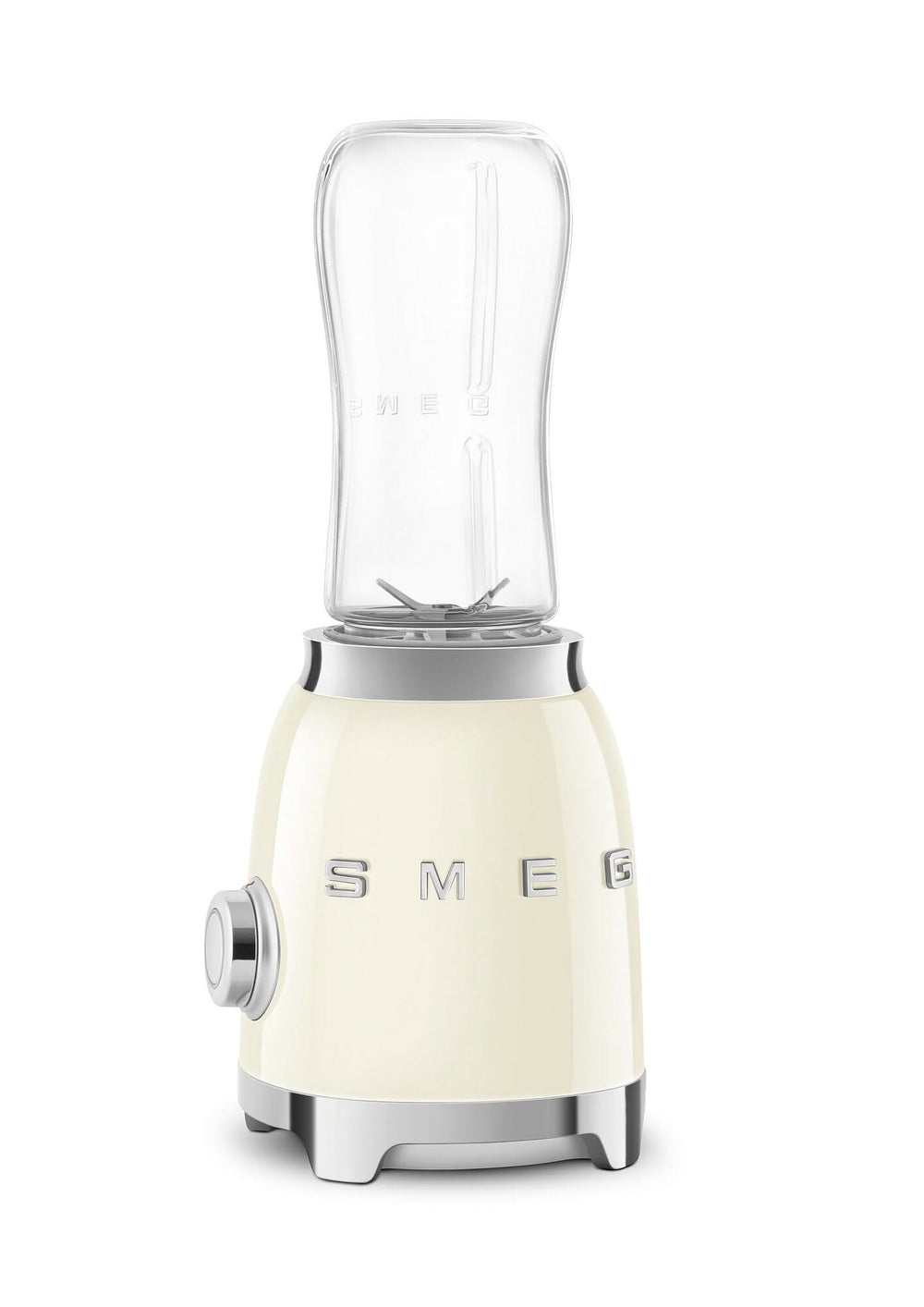 SMEG Smoothie Blender – kompakt – Creme – 600 ml – PBF01CREU