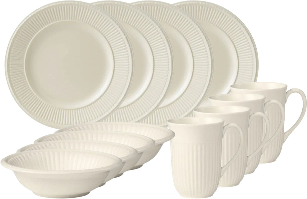 Wedgwood Frühstücksset Edme – 12-teilig / 4 Personen