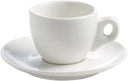 Maxwell & Williams Espressotasse mit Untertasse White Basics Round 70 ml