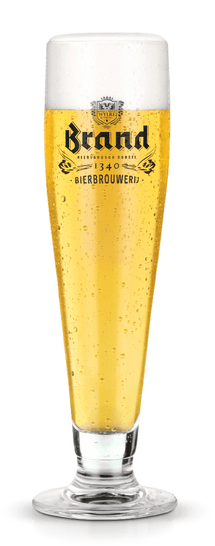 Markenbierglas Pils zu Fuß - 250 ml