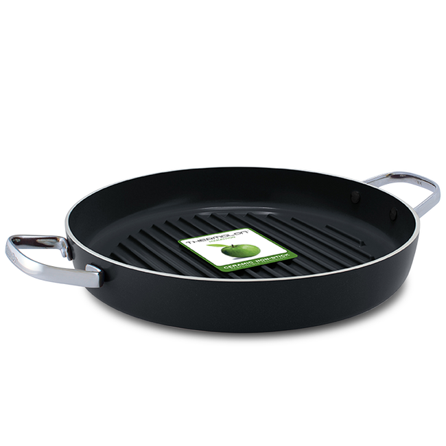 GreenPan Grillpfanne Essentials - ø 28 cm - Keramische Antihaftbeschichtung