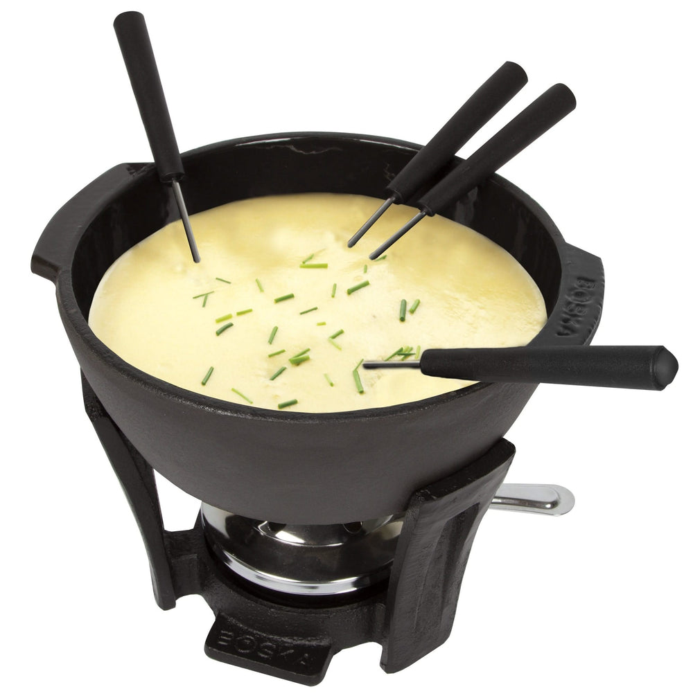 Boska Fondueset Party Pro - 4 Personen - schwarz - 900 ml