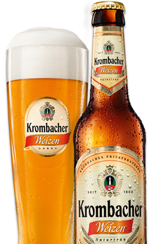 Krombacher Bierglas Weizen - 500 ml