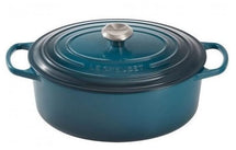 Le Creuset Bräter Oval Signature Deep Teal - ø 31 cm / 6.3 liter