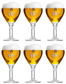 Leffe Biergläser 250 ml - 6 Stück