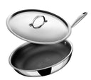 Stahl Cookware Bratpfanne Hybrid 20 cm – inklusive Deckel